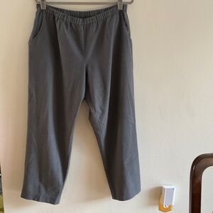 JM Collection Women's Gray Straight Leg Pants